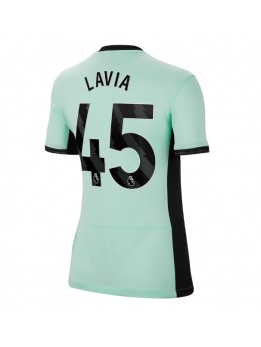 Ženski Nogometna dresi replika Chelsea Romeo Lavia #45 Tretji 2023-24 Kratek rokav
